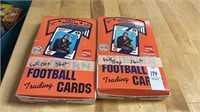 Lot of 2 Boxes of Aurburn Football Trading Cards