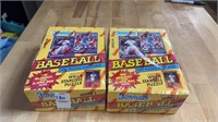 Lot of 2 Donruss 1991 Baseball Wax Boxes Sealed