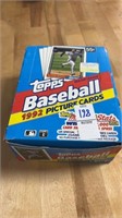 Box of 1992 Topps Baseball Full Box