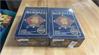 Lot of 2 1992 Donruss Baseball Series 1 Wax Boxes