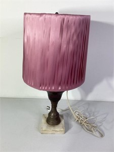Vintage Coin Spot Purple Lamp