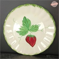 Blue Ridge Potteries Strawberry Salad Plate