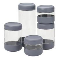 Glass Storage Jars - Qty 45 Sets