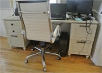 Bleached Oak Desk