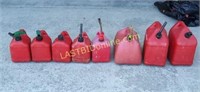 Poly gas Cans, 2 bags