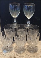 Lot Of Vintage Glasses / Barware