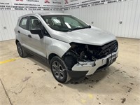 2019 Ford Ecosport S SUV-Certificate of Salvage