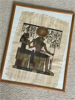 Egyptian Papyrus Style Art
