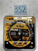 7 1/4" DEWALT SAW BLADE