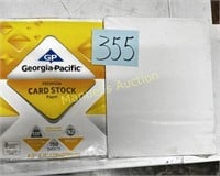 (2) PKS PREMIUM CARD STOCK PAPER - BRIGHT WHITE