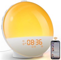 Dekala Sunrise Alarm Clock, Smart Wake Up Light, A