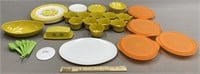 Retro Kitchenware Plastic Plates etc