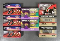 Blank Media Cassette Tapes (8)