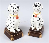 Pair of Matching Ceramic Dogs