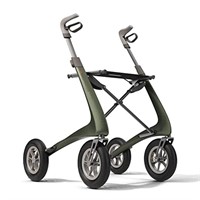byAcre carbon overland rollator, green