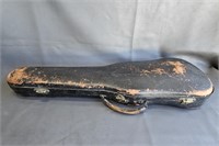 Vintage Violin Case -as is -worn and stained