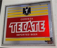Cerveza Tecate Imported Beer Mirror Advertising