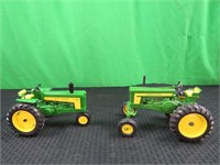 2 JD tractors 720 & 730