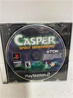 CASPER SPIRIT DIMENSIONS PlayStation 2 PS2 K