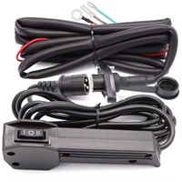 TuoLauthon 12V Winch Corded Manual Hand Remote