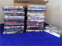 37 DVDs & 3 X-Box Games
