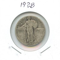 1928 Standing Liberty Silver Quarter