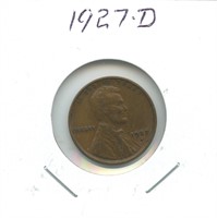 1927-D Lincoln Wheat Cent