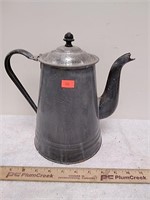Antique gray Granite wear enamel coffee pot