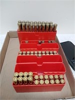 8  308 bullets and 40 brass 
19 300 win mag