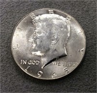 1965 Kennedy Half Dollar (40% silver)