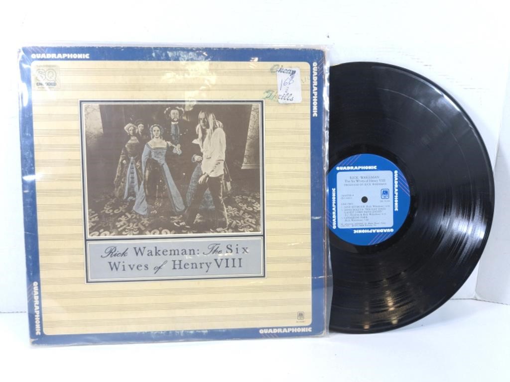 GUC Rick Wakeman "The 6 Wives Of Henry VII" Vinyl