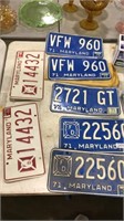 COLL OF FIRE DEPARTMENT LICENSE PLATES