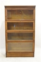 American 4 stack lawyers bookcase