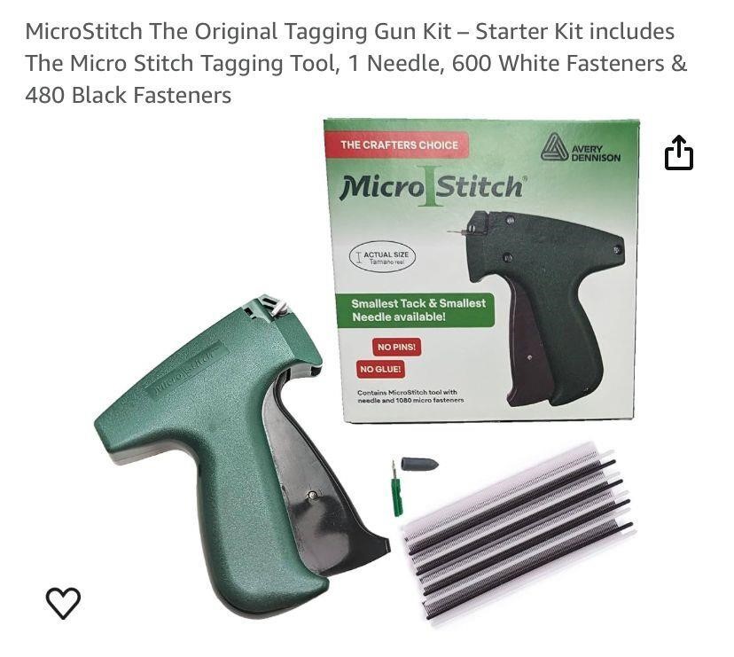 MicroStitch The Original Tagging Gun Kit