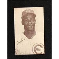 1947-66 Exhibits Ernie Banks With Stats