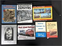 Table top Train books