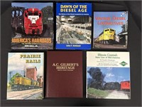 Table top Train books