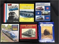 Table top Train books