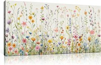 $70  HPINUB Colorful Flower Wall Art Set  20x40