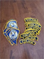 Vintage East Hampton CT Police Patches