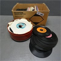 Assorted 45 Record Albums