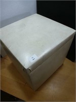 Record Storage Case / Foot Stool 15" Square