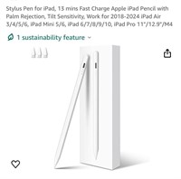 Stylus Pen for iPad, 13 mins Fast Charge Apple i