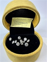 11 1ct  Moissanite Diamonds