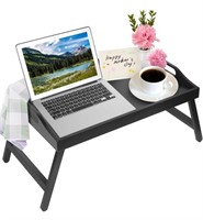 2 Pack Bed Tray Table Breakfast Trays