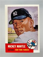 1953 Topps Archives Mickey Mantle Sharp Condition