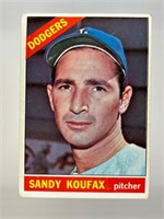 1966 Topps #100 Sandy Koufax Mid Grade Condition