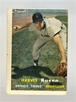 1957 Topps #88 Harvey Kuenn OC Low Grade
