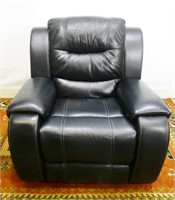 Large Pleather Recliner, Good Condition