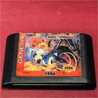 Sonic Spinball Sega Genesis Game Cartridge